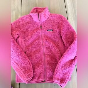 Patagonia Vibrant Pink Fleece Jacket